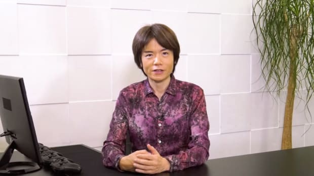 Sakurai speaking in Nintendo Direct